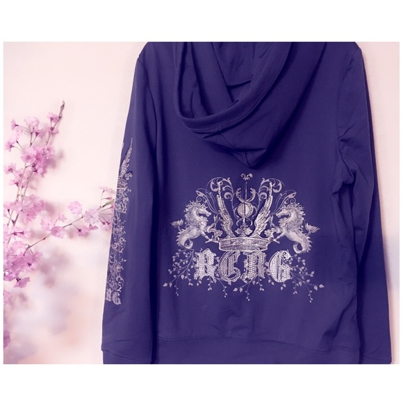 BCBG METAL Gray Hoodie - Picture 2 of 4